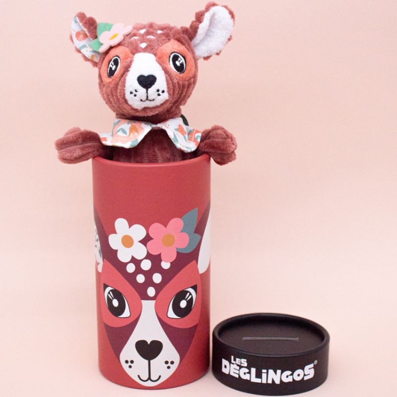 Peluche Simply Mélimélos la biche (22 cm) Les Déglingos Produit 3