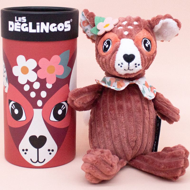 Peluche Simply Mélimélos la biche (22 cm) Les Déglingos Produit 4