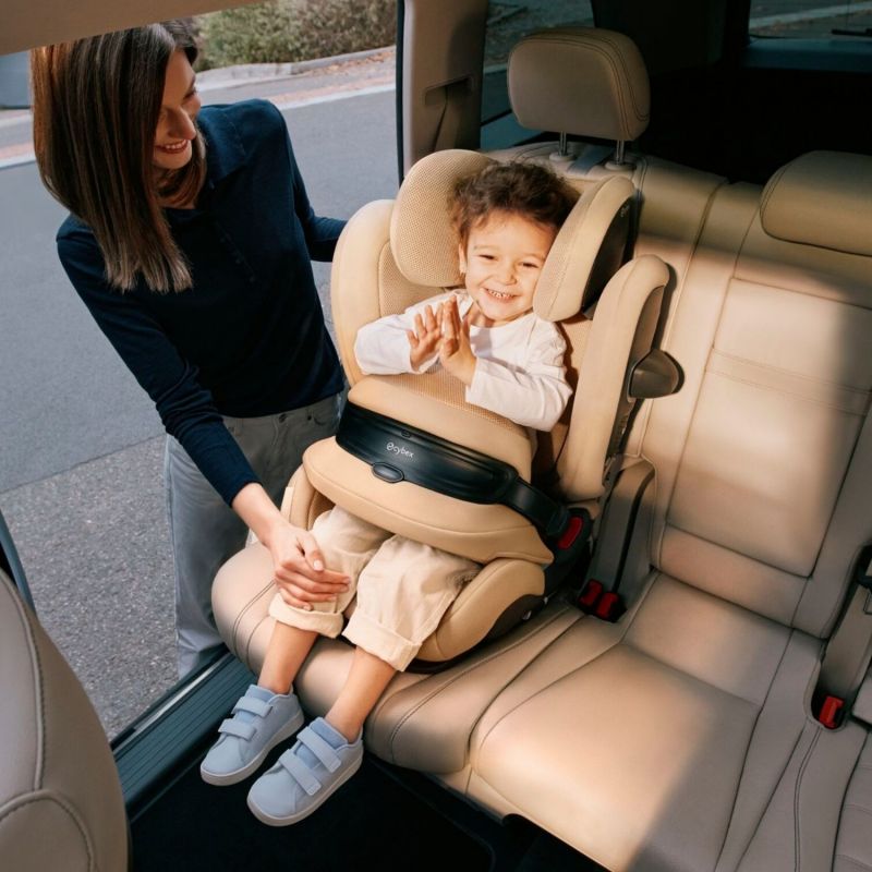 Siège-auto Pallas G3 tissu Plus Almond Beige Cybex Ambiance 2