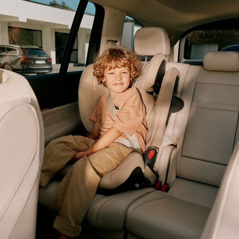 Siège-auto Pallas G3 tissu Plus Almond Beige Cybex Ambiance 3