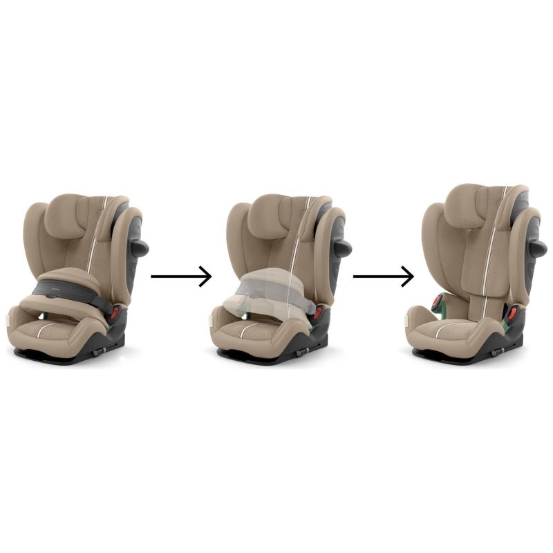 Siège-auto Pallas G3 tissu Plus Almond Beige Cybex Produit 5