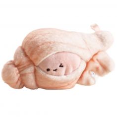Porte-clé peluche Barbecue Conche de mer (8 cm) - Bazuuyu