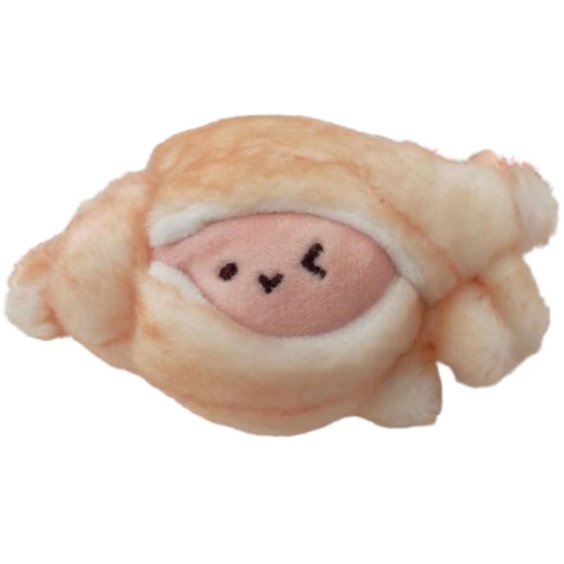 Porte-clé peluche Barbecue Conche de mer (8 cm) Bazuuyu Produit 2