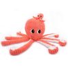 Peluche Pieuvre maman et bébé Les Ptipotos Corail (50 cm) - Les Déglingos