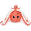 Peluche Pieuvre maman et bébé Les Ptipotos Corail (50 cm) Les Déglingos Produit 4