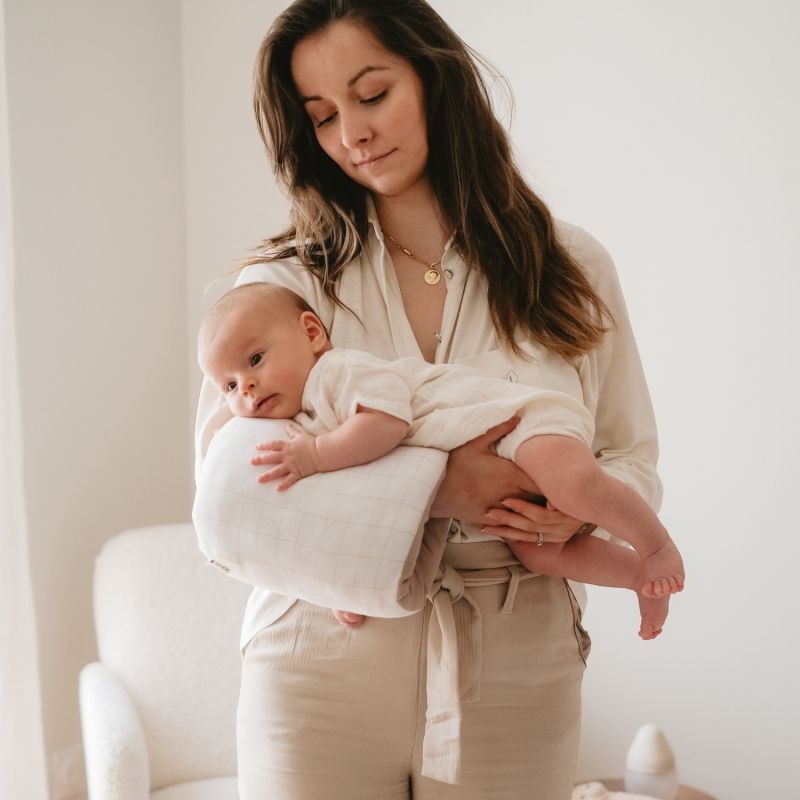 Brassard allaitement jersey grid Candide Ambiance 2