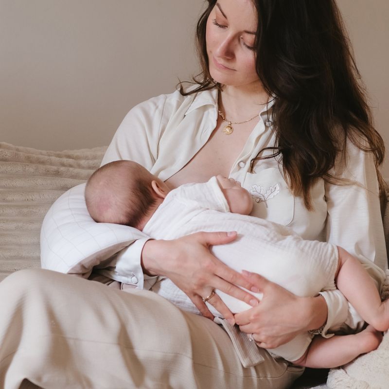 Brassard allaitement jersey grid Candide Ambiance 6