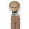 Attache sucette Wood Caramel Glacé Babyshower Produit 2