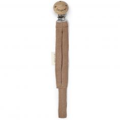 Attache sucette Wood Caramel Glacé - Babyshower
