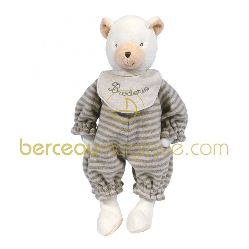 Poupée Ours vanille (Avec broderie) Moulin Roty