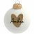 Variation Blanc, doré du produit Boule de Noël Coeur doré (personnalisable) de la marque Baubels