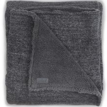 Couverture 4 saisons Natural knit gris anthracite (100 x 150 cm)  par Jollein