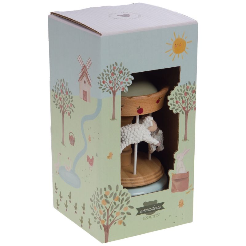 Carrousel Louison à la ferme Amadeus Les Petits Packaging 3