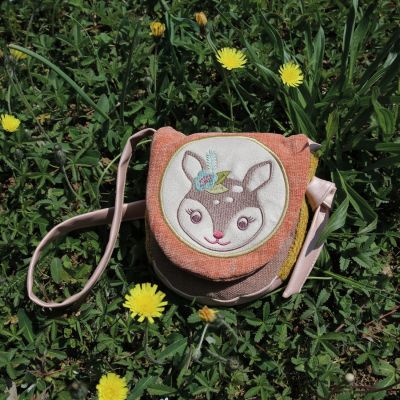 Sac bandoulière enfant Tchikis 3 Mme Faon