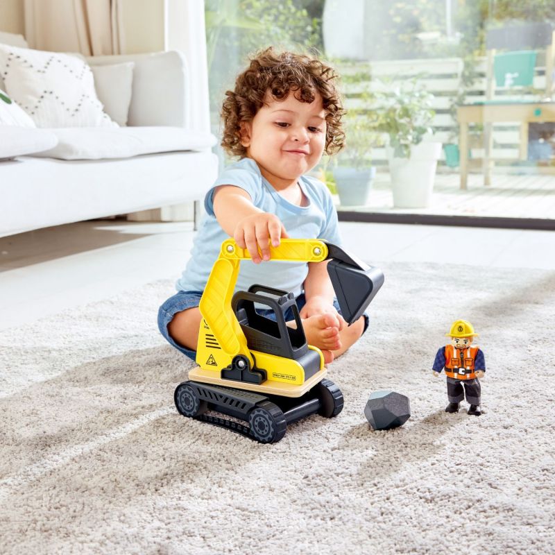 Camion pelleteuse Mes engins de chantier Hape Ambiance 2