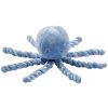 Peluche pieuvre Lapidou bleu (23 cm)  par Nattou