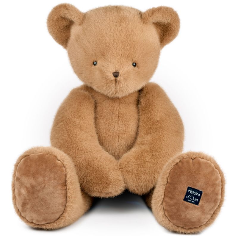 Peluche ours Clémentin Praline Cacahuète (80 cm) Histoire d'Ours Produit 1