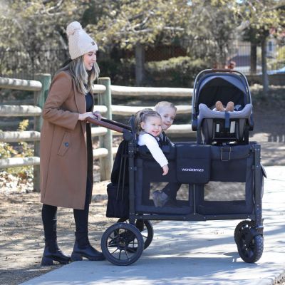 Adaptateur siège-auto pour chariot de transport W4