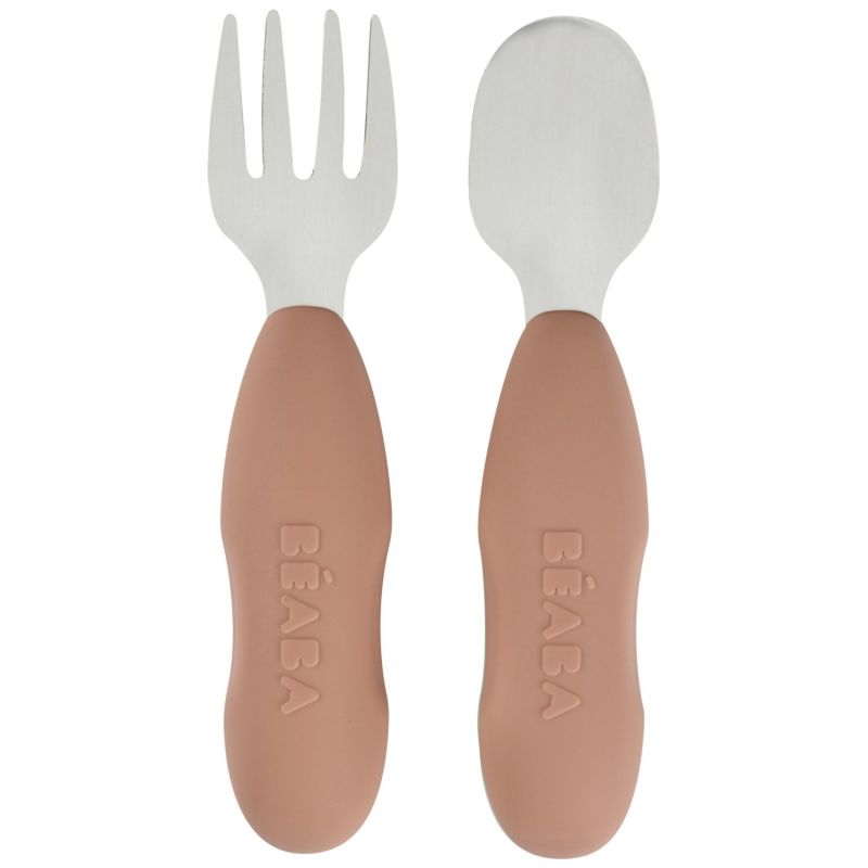 Lot de 2 précouverts inox Pralin Béaba Produit 1