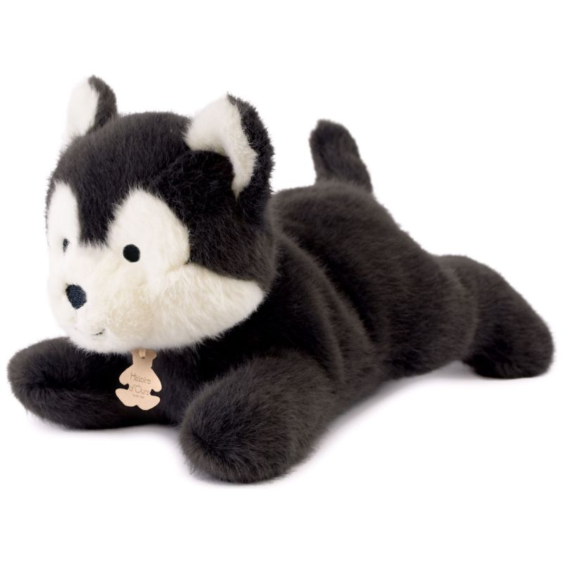 Peluche LES P'TITS RELAX Loup gris (22 cm) Histoire d'Ours Produit 1