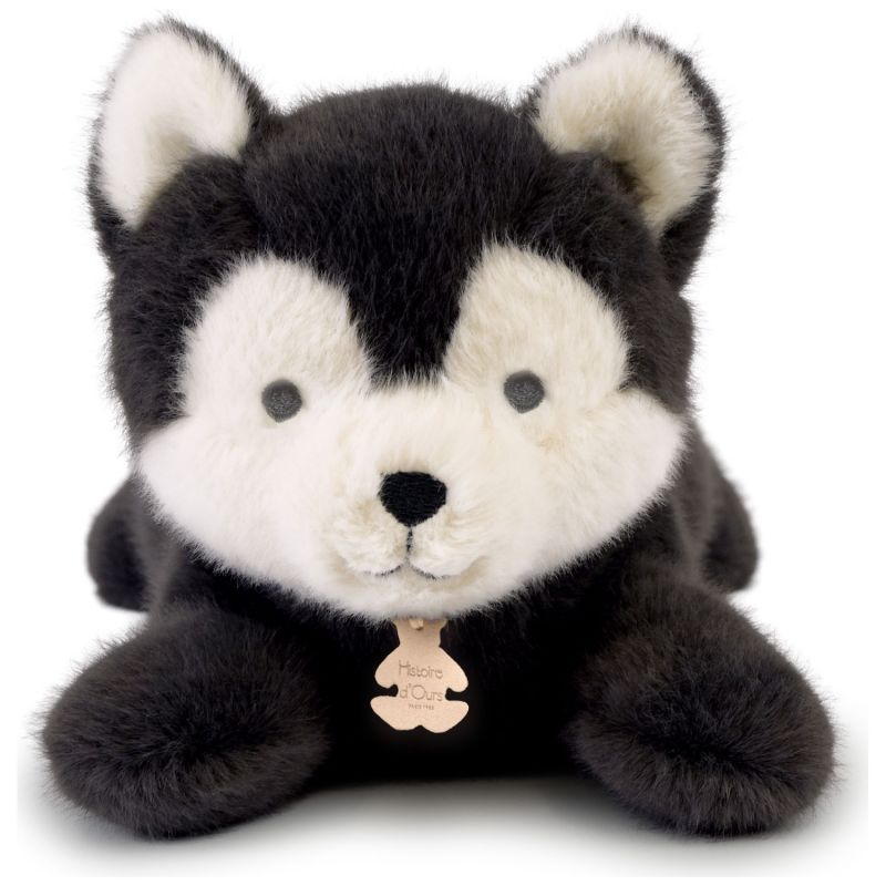 Peluche LES P'TITS RELAX Loup gris (22 cm) Histoire d'Ours Produit 3