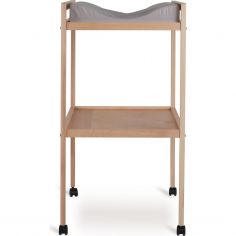 Table à langer avec roulettes Mori Naturel