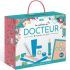 Mallette livre + jouets en bois Le docteur - Sassi Junior Mallette livre + jouets en bois Le docteur - Sassi Junior