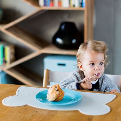 Set de table Ours Gris clair