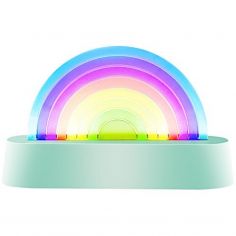 Lampe dansante Rainbow Vert - Lalarma