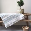 Fouta Vert Thym (100 x 180 cm) L'oiseau bateau Ambiance 2
