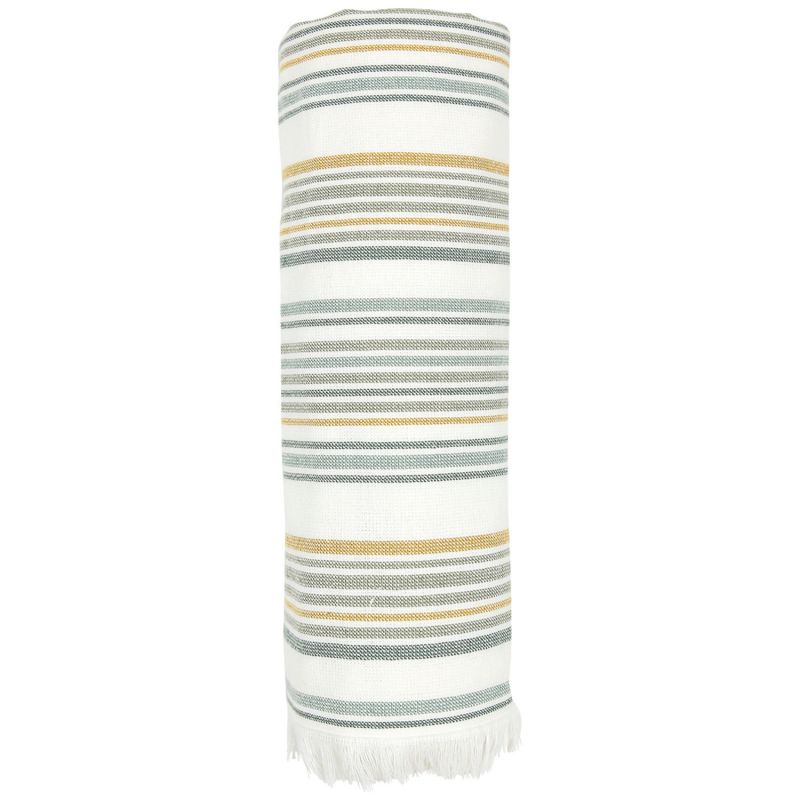 Fouta Vert Thym (100 x 180 cm) L'oiseau bateau Produit 3
