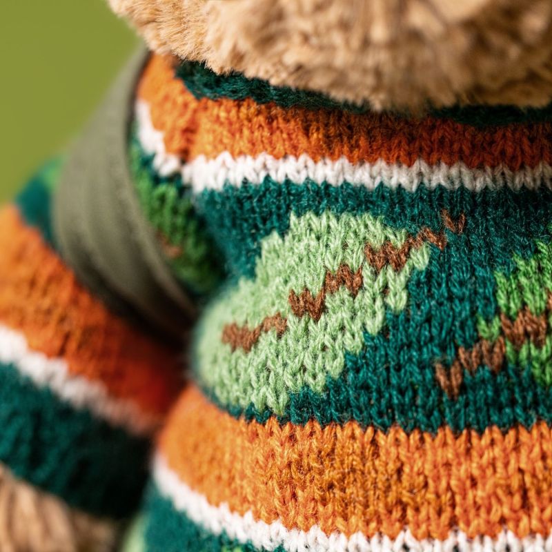 Peluche Bartholomew l'ours en tenue de randonnée (26 cm) Jellycat Ambiance 2