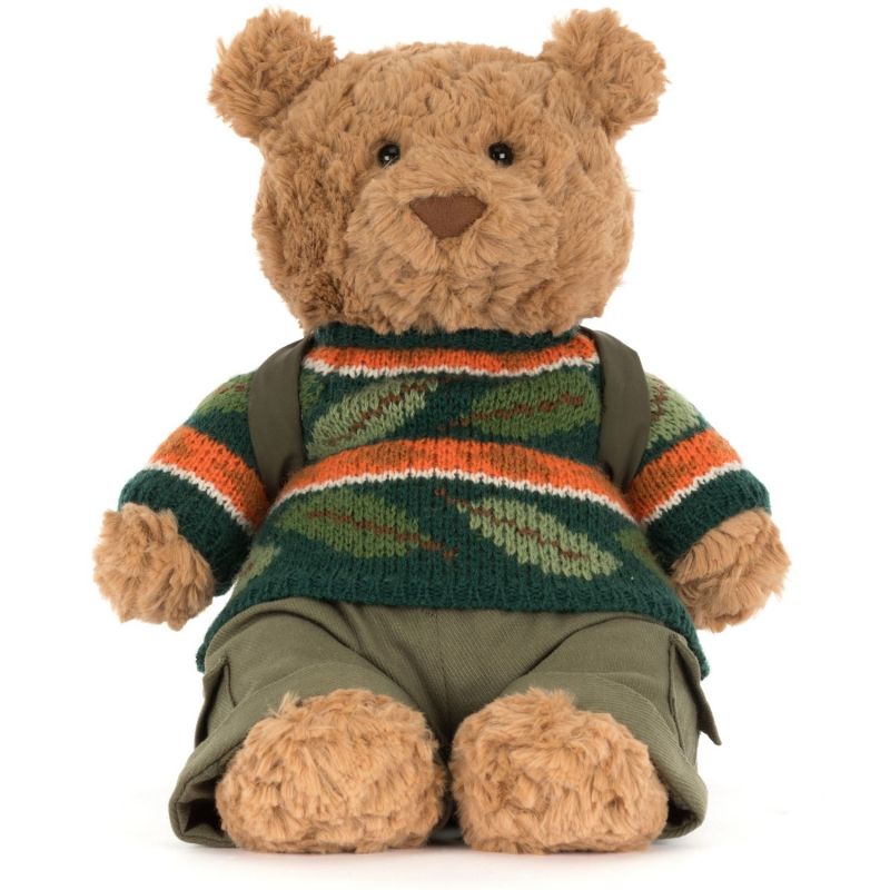 Peluche Bartholomew l'ours en tenue de randonnée (26 cm) Jellycat Produit 3