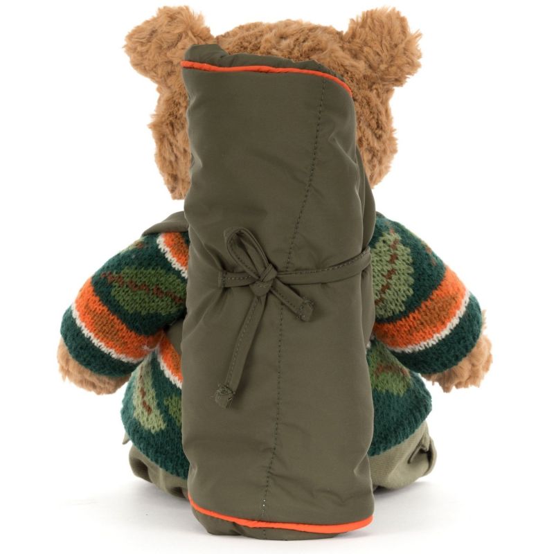 Peluche Bartholomew l'ours en tenue de randonnée (26 cm) Jellycat Produit 5