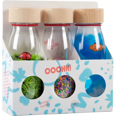 Pack de 3 bouteilles sensorielles Fantaisies PETIT BOOM - So Montessori