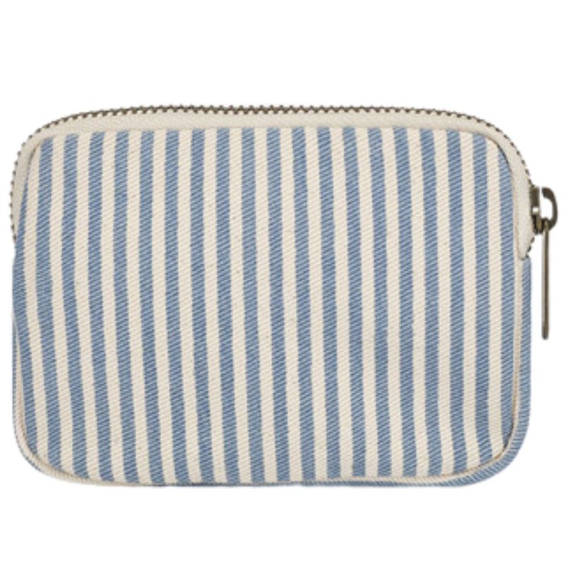 Porte-monnaie Lili Rayures Fines Bleu Hindbag Produit 3