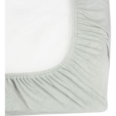 Housse de matelas à langer en éponge Grise (70 x 50 cm) - Trois Kilos Sept