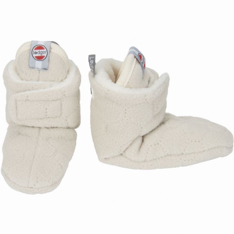 Chaussons ivoire Botanimal (12-18 mois) Lodger