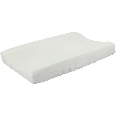 Housse de matelas à langer Bliss blanc (72 x 42,5 cm) Les Rêves d'Anaïs