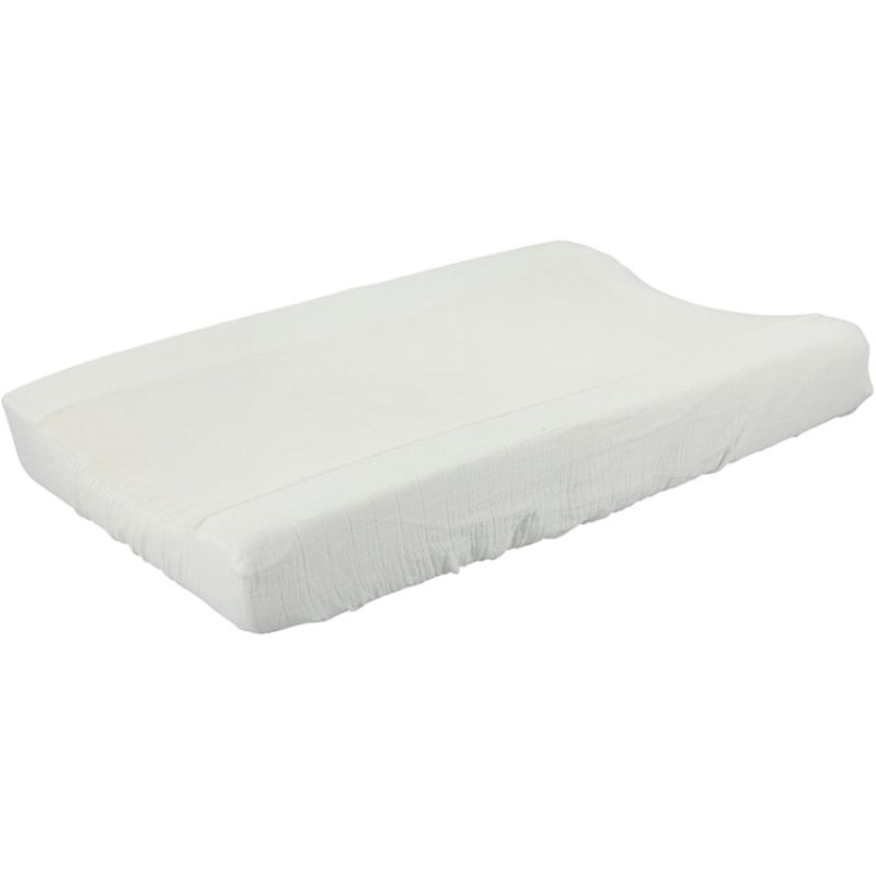 Housse de matelas à langer Bliss blanc (72 x 42,5 cm) Les Rêves d'Anaïs