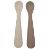 Lot de 2 cuillères en silicone Natural Shades Jollein Produit 1