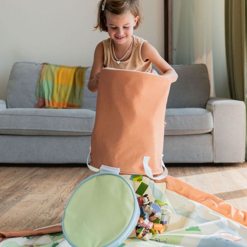 Sac de rangement et tapis de jeu 2 en 1 Soo Zoo Play&Go Ambiance 8