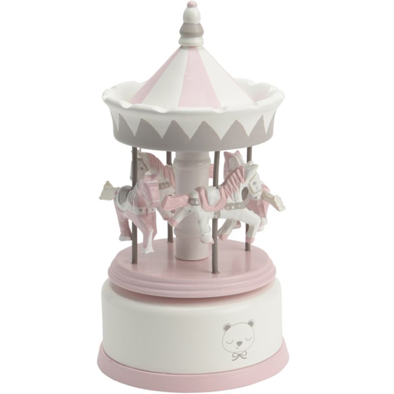 Carrousel musical BB rose Amadeus Les Petits