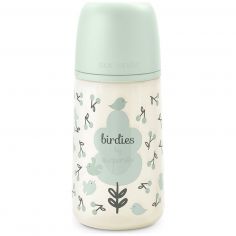 Biberon tétine SXPro M Birdies Vert (270Ml) - Suavinex