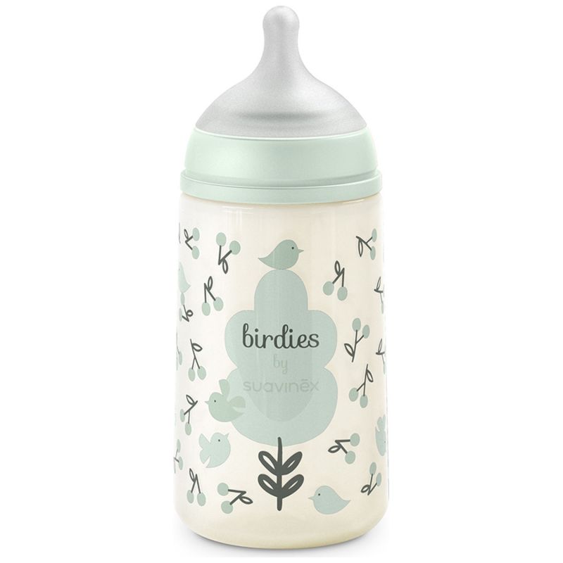 Biberon tétine SXPro M Birdies Vert (270Ml) Suavinex Produit 3