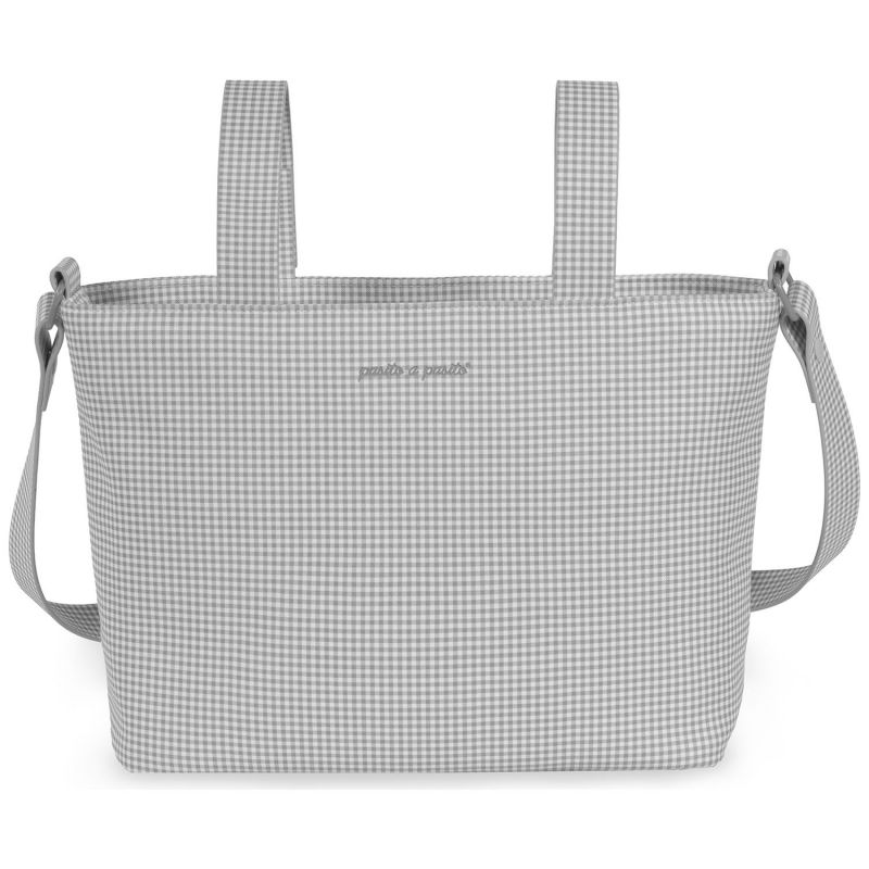 Sac Crossbody Little Bloom Vichy Gris Pasito a pasito Produit 1