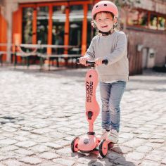 Porteur évolutif en trottinette Highwaykick 1 Peach