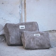 Trousse de toilette Capsule velours Mink - BEBEL