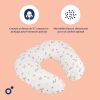 Coussin d'allaitement Softy Peaches Doomoo Ambiance 5