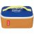 Variation Bleu, orange, blanc du produit Lunch bag isotherme Mini Blue Canyon de la marque Hello Hossy